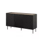 Cómoda 3D2SZ ONDA 150x45x85 negro