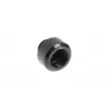 Alphacool 17377 Eiszapfen conector para tubo rígido de 13 mm G1/4, 6 uds., negro