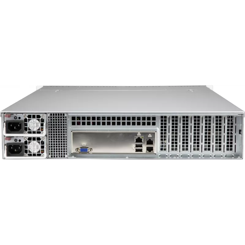 Supermicro CSE-LA25TQC-R609LP carcasa de rack negra 600 W