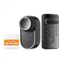 Cerradura inteligente SwitchBot Ultra 3 en 1 con Hub Mini control Matter y teclado Vision