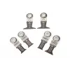 Fein Set de 6 hojas de sierra para multitool oscilante Starlock para madera y metal E-Cut