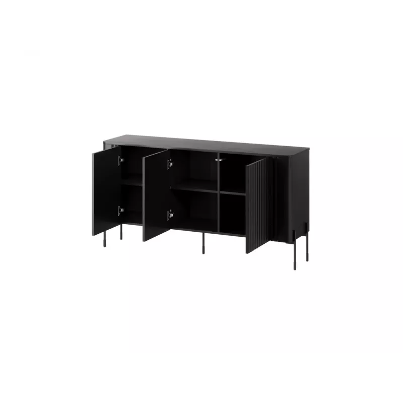 Cómoda Cama VERA 150x40x80 negro mate