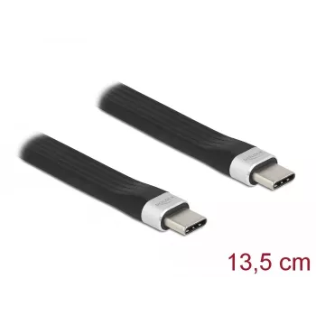 Cable plano FPC USB Type-C a USB Type-C DeLOCK 85770