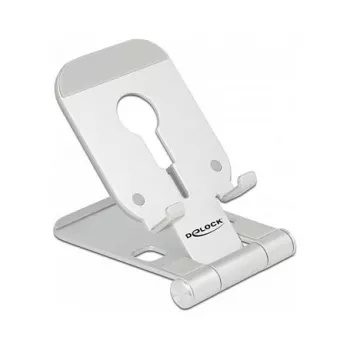 Soporte pasivo DeLOCK 18426 aluminio para móvil en interiores