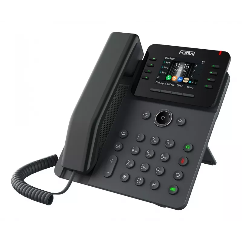Teléfono IP Fanvil V62W negro
