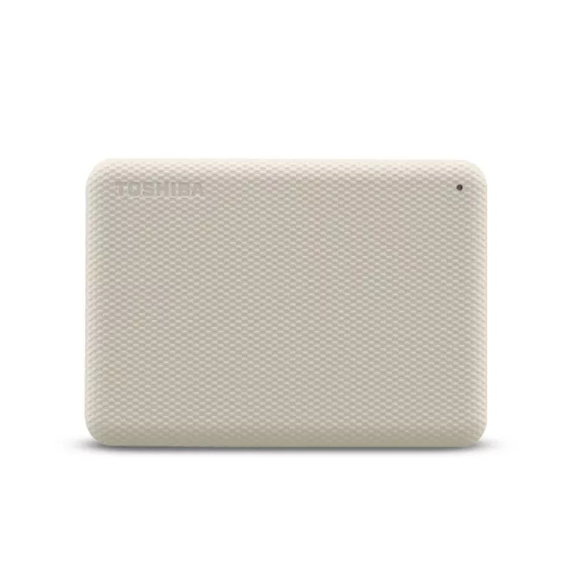 Toshiba Canvio Advance - disco duro - 4 TB - externo (portátil) - 2.5 (6,4 cm) - USB 3.2 Gen 1 - beige claro