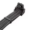 Cable de conexión CableMod C-Series Pro variante A 90° 16-Pin a 4×8-Pin PCIe carbono