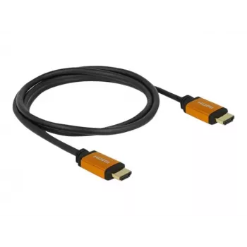 Cable HDMI DeLOCK 85728 1,5 m Type-A negro oro
