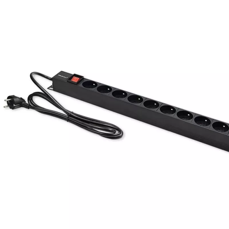 Regleta PDU para RACK 16A, 16xFRENCH, vertical