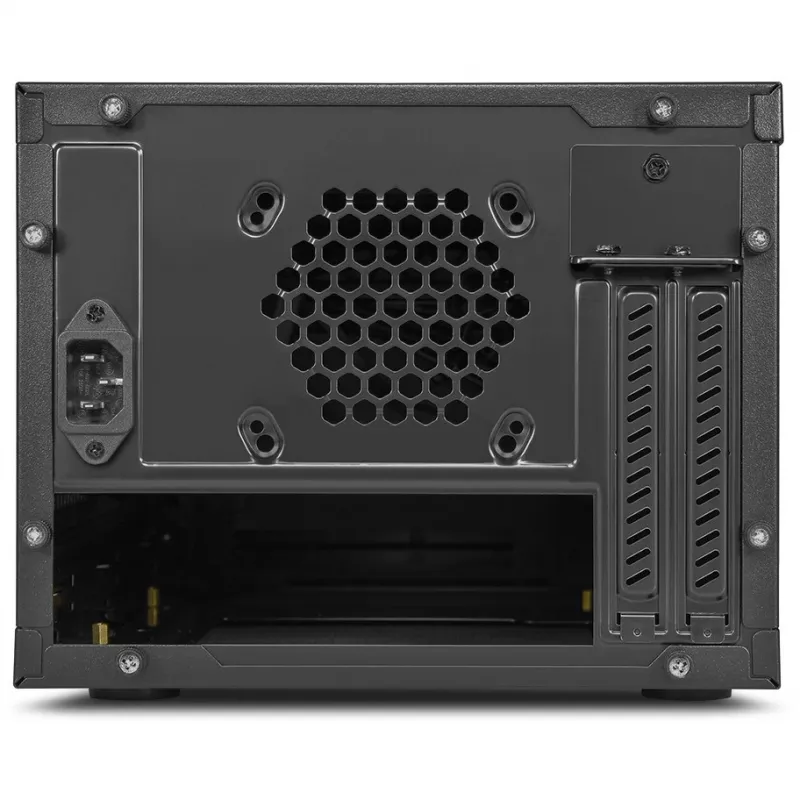 Caja de PC Sharkoon SHARK ZONE C10 Mini-ITX negra, amarilla