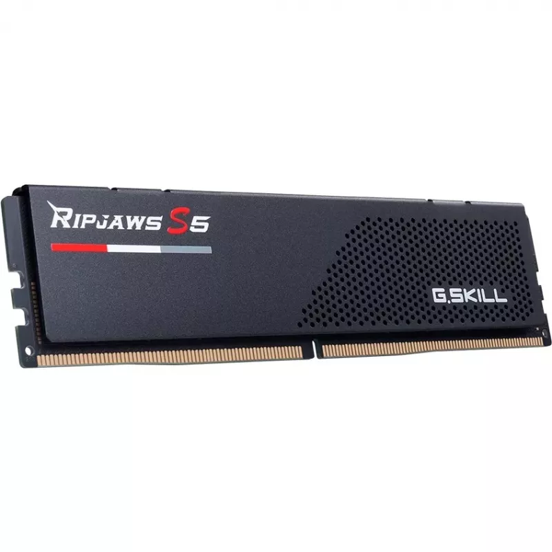DIMM 32 GB DDR5-6000, memoria negra, F5-6000J2836G16GX2-RS5K, Ripjaws S5, INTEL XMP