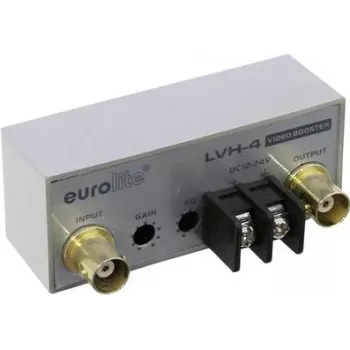 Amplificador de señal EUROLITE LVH-4 (4 canales, hasta 1000 m de alcance)