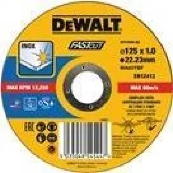 DeWALT DT43902-QZ - disco de corte - para metal, hormigón - 125 mm (DT43902-QZ)