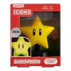 Lámpara de mesa Paladone Super Mario Super Star Icon Light — luz de noche LED decorativa