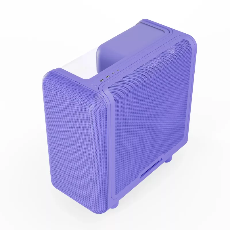 Caja semitorre HYTE X50 Taro Milk (CS-HYTE-X50G-TM)