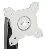 SilverStone SST-ARM22SC Soporte para dos monitores - Plata