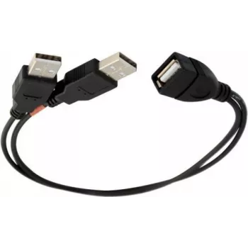 ALLNET 133298. Conexión 1: 2 x USB A, Conexión 2: USB A, Versión USB: 2.0, Género del conector: Macho/Hembra, Color del producto: Negro (ALL