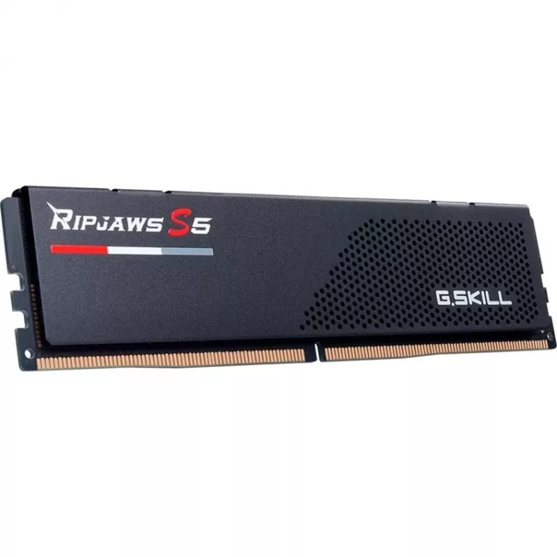 DIMM 48 GB DDR5-6000 (2x 24 GB) Dual-Kit, memoria RAM negra, F5-6000J4048F24GX2-RS5K, Ripjaws S5, INTEL XMP