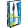 Paper Mate Flexgrip Ultra - clip - bolígrafo retráctil con clip - negro - 12 uds. - medio