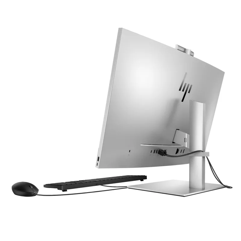 HP Elite 870 G9 AIO All-in-One - i5-14500, 16 GB, 512 GB SSD, WLAN, 27 pulgadas QHD, antirreflejo, altura ajustable, ratón USB, Windows 11 Pro, 3 años