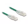 Cable de red DeLOCK RJ45 Cat.6A macho a macho 3 m verde