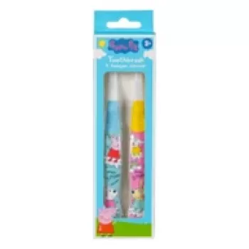 Cepillo de dientes Peppa Pig 2 uds. 3760