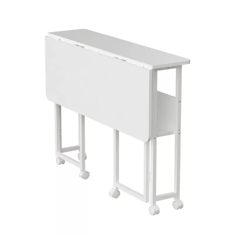 Escritorio móvil Maclean blanco MC-126W 50kg