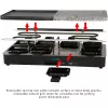 Clatronic 5,10 cm (2) 1 parrilla raclette RG 3518 (261706)