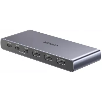 Conmutador 4K HDMI / USB-C 4 en 1 salida de Unitek V1313AGY01-EU