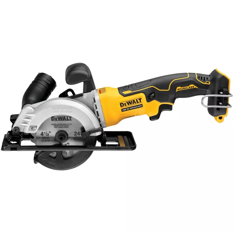 DEWALT DCS571NT-XJ sierra circular portátil 115 mm 18V T-STAK negro, amarillo