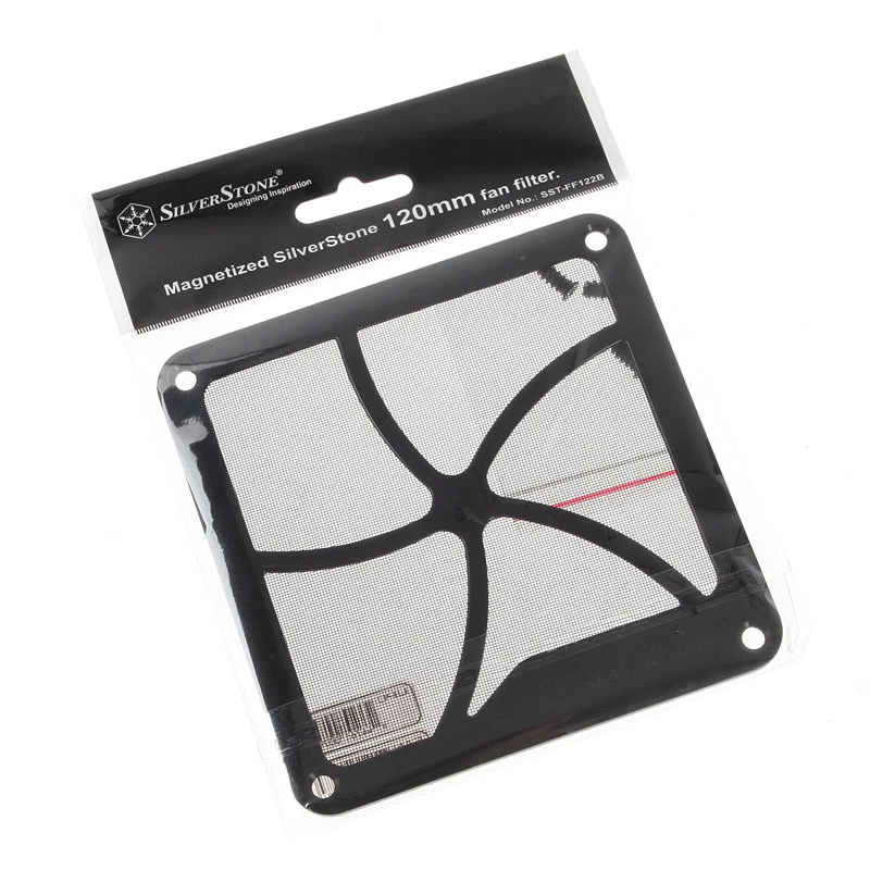 SilverStone FF-122B Kit de filtro 120mm (SST-FF122B)