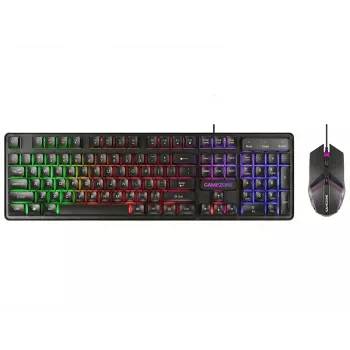 Teclado y ratón Gamezone Boost USB