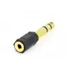 Cablexpert | adaptador de audio estéreo de 6,35 mm a 3,5 mm | A-6.35M-3.5F | 6,35 mm (M) | 3,5 mm (H)