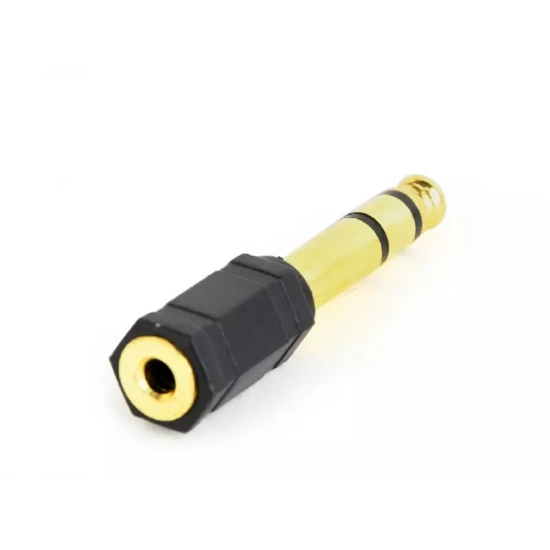 Cablexpert | adaptador de audio estéreo de 6,35 mm a 3,5 mm | A-6.35M-3.5F | 6,35 mm (M) | 3,5 mm (H)