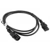 Cable de alimentación Lanberg CA-C13E-10CC-0018-BK negro 1,8 m