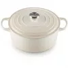 Cocotte redonda Le Creuset Signature 26 cm Meringue (21177267164430)