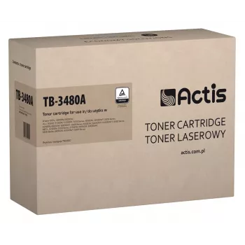 Tóner Actis TB-3480A (compatible con Brother TN-3480; estándar; 8000 páginas; negro)