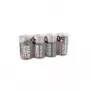 ANSMANN 5015581 Pilas alcalinas ROJAS, Mono (D), pack de 4 uds.