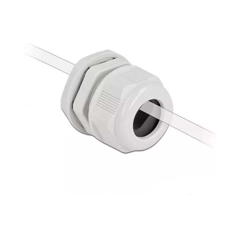 Prensaestopas DeLOCK 60386 gris plástico 2 uds.