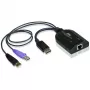 Cable adaptador KVM ATEN USB - DisplayPort a Cat5e/6 (módulo CPU)