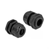 Pasacables DeLOCK 60385 negro plástico 2 uds.