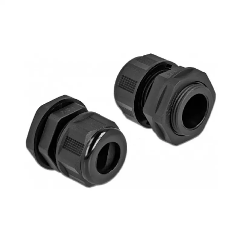 Pasacables DeLOCK 60385 negro plástico 2 uds.