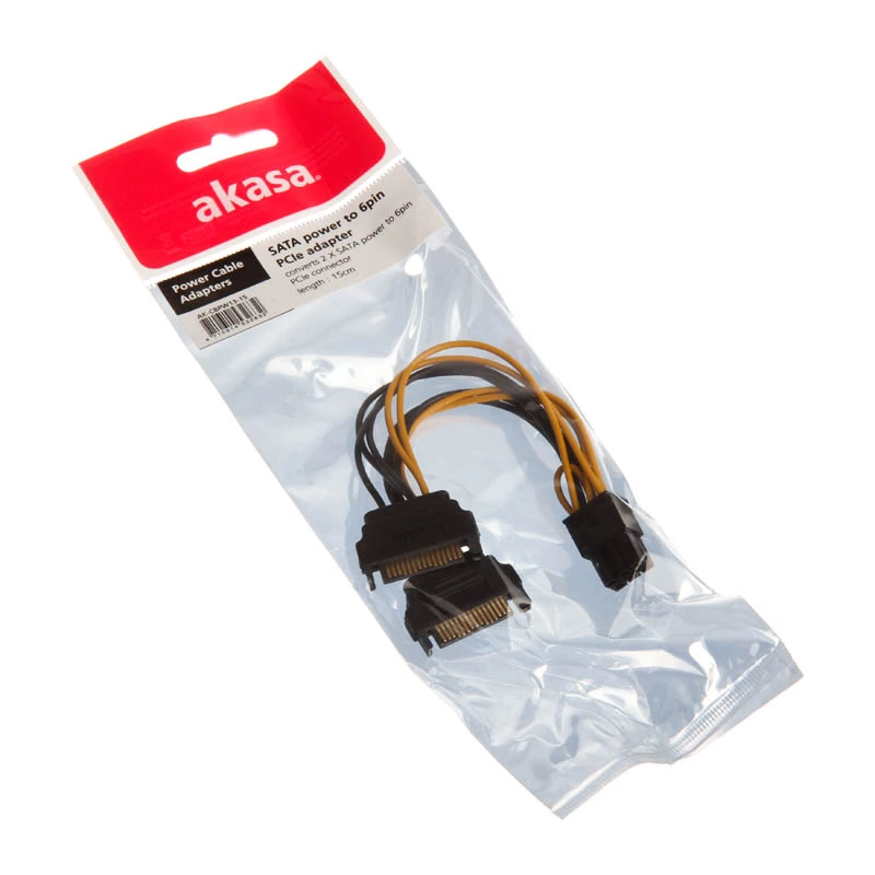 Cable de alimentación interno Akasa AK-CBPW13-15 0,15 m