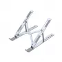Soporte para portátil UNITEK OT155SL Plata Aluminio 13-41° inclinable