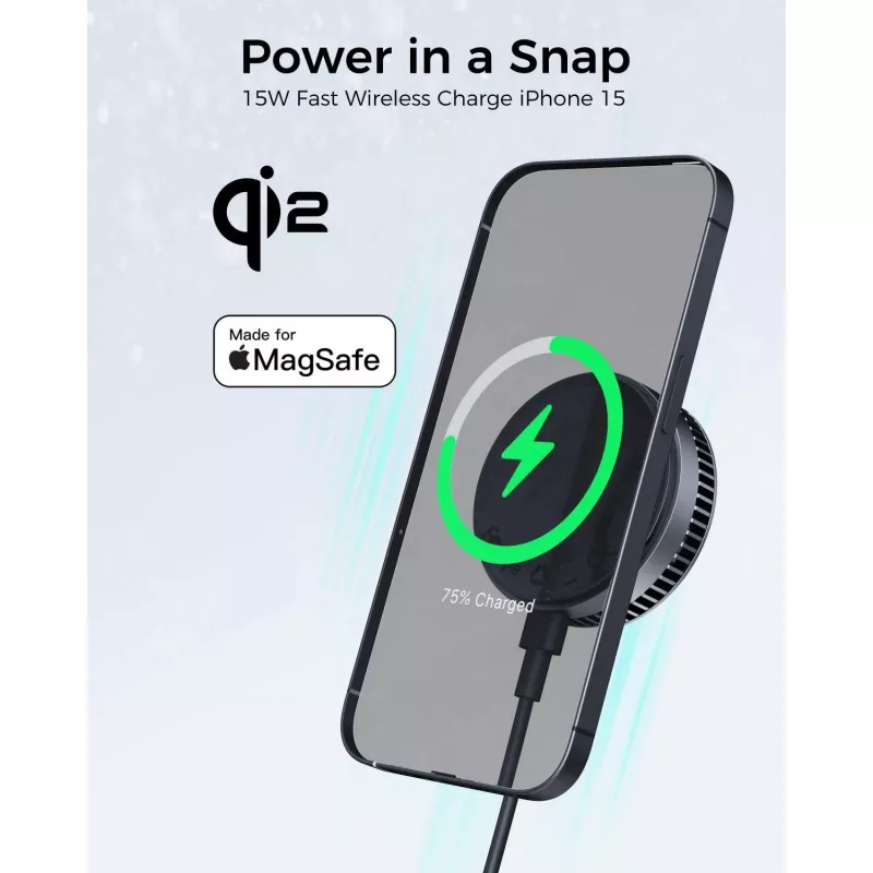 Cargador inalámbrico con refrigeración MagSafe LC-G10