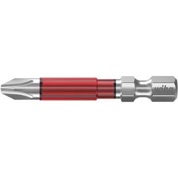 Punta de destornillador Wiha 7041TY PH3 49 mm, Phillips PH3, 49 mm de longitud