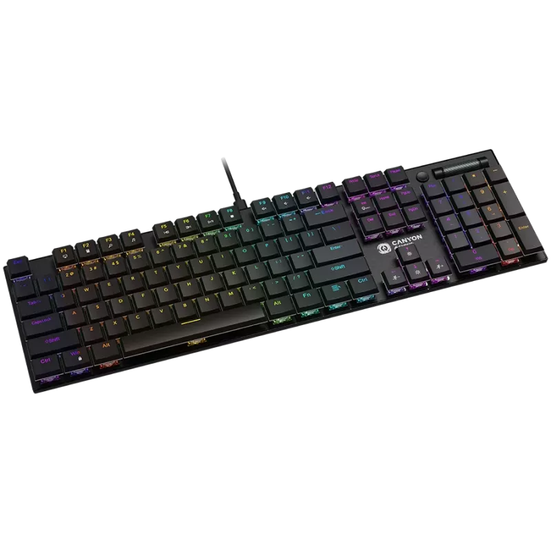 CANYON Teclado Cometstrike GK-55 EN/RU Con cable