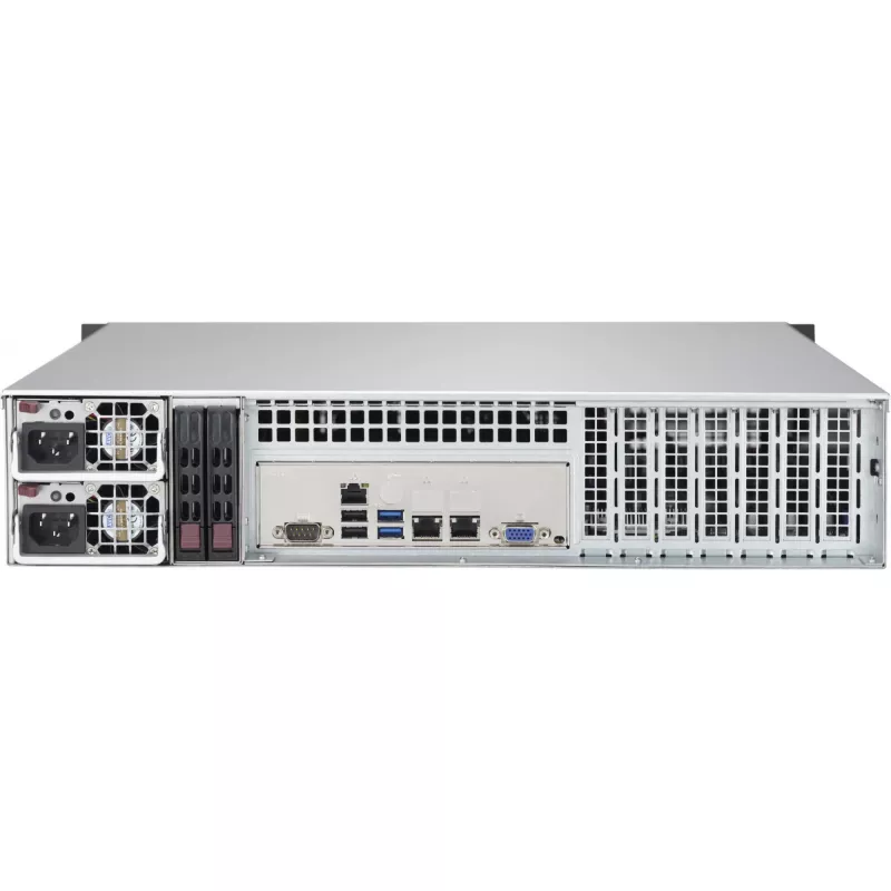 Caja de servidor Supermicro CSE-825MBTQC-R802LPB rack negro