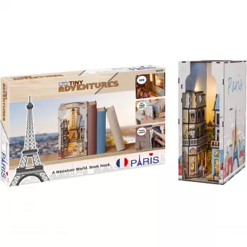 Set de manualidades REVELL Tiny Adventures «París» — Modelo en miniatura de papel, hobby creativo