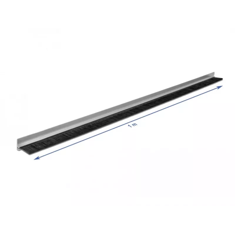 Guía de cepillo DeLOCK 66652 40 mm con perfil de aluminio en ángulo